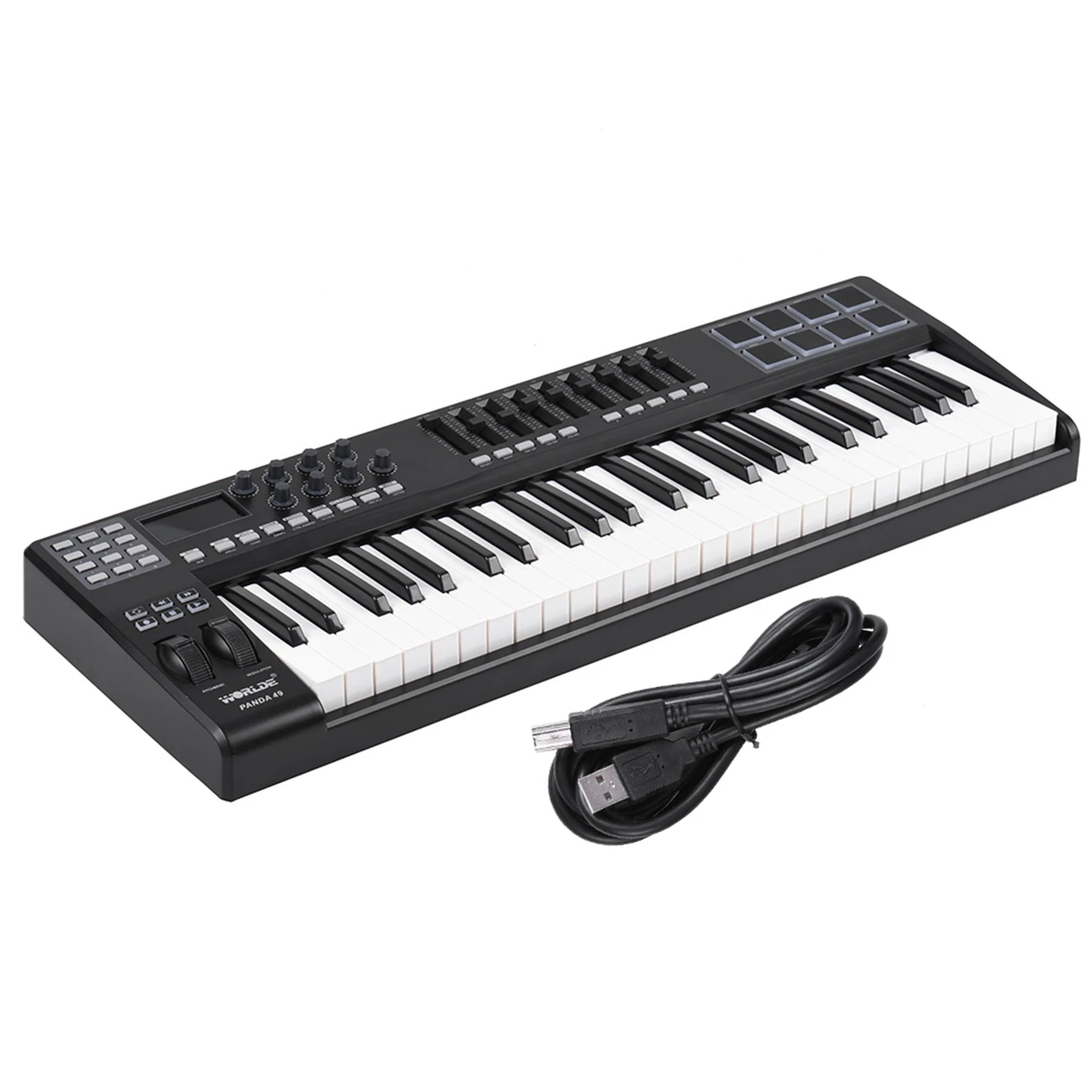 Midi Controller Pad - Paquete Edu WORLDE PANDA49 | Teclado