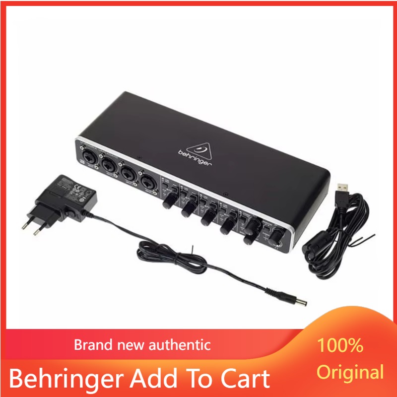 Audio Interface Usb - Tarjeta de Sonido Behringer UMC404HD 2026,