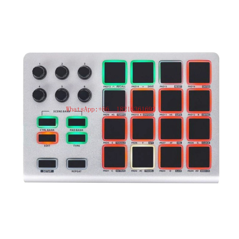 Nuevo Teclado Controlador MIDI - Midi Controller Pad reseña y precio