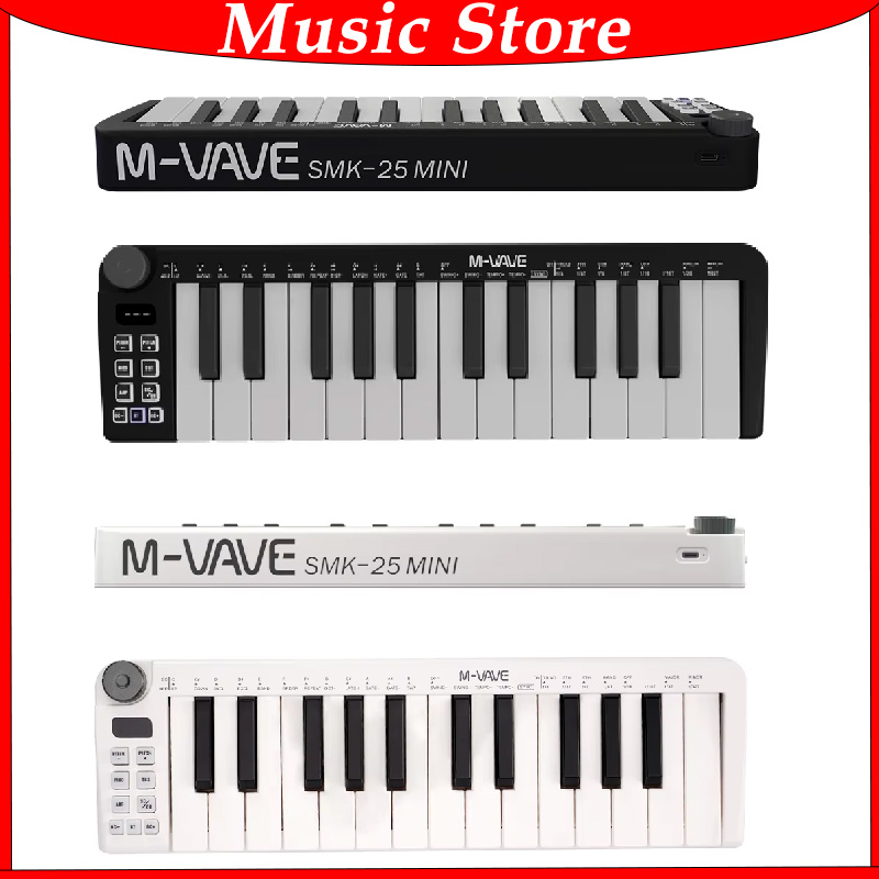 M-VAVE-Mini Teclado MIDI Recar - Midi Controller Pad reseña y precio