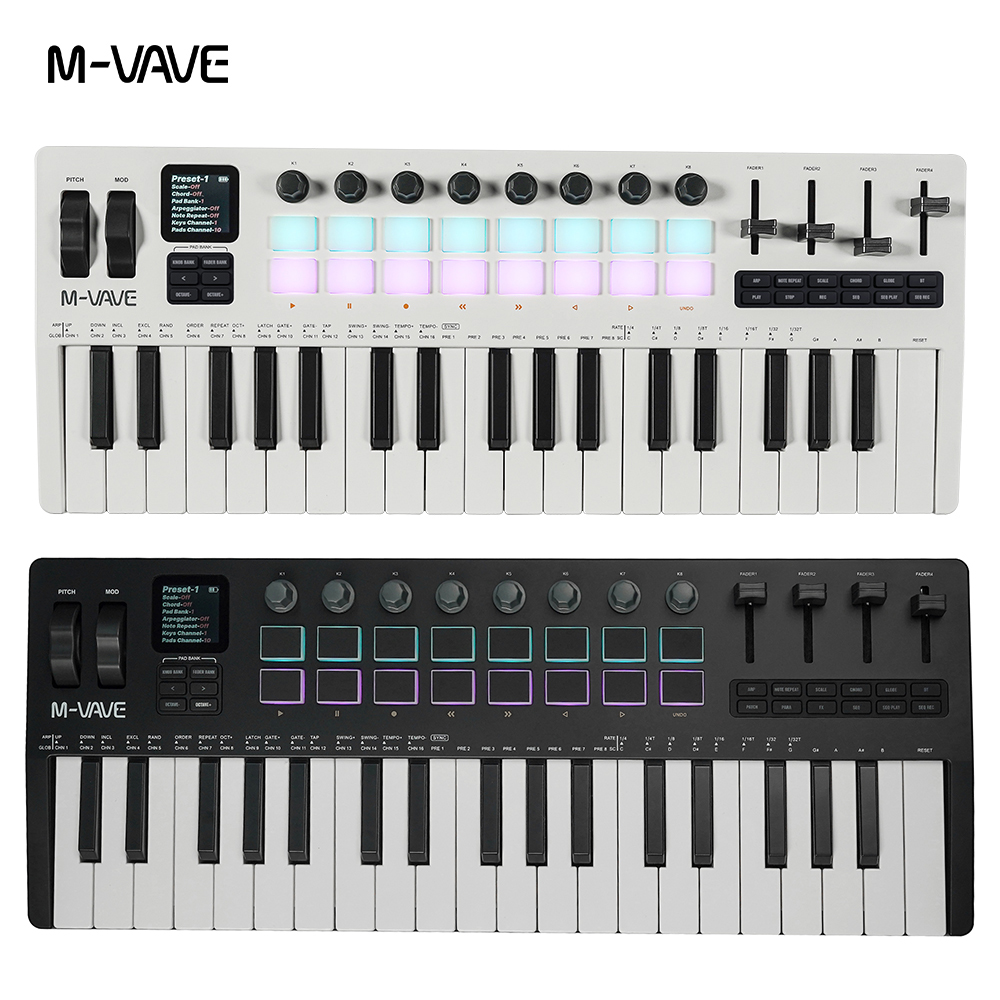 Controlador de Teclado MIDI M- - Midi Controller Pad reseña y precio