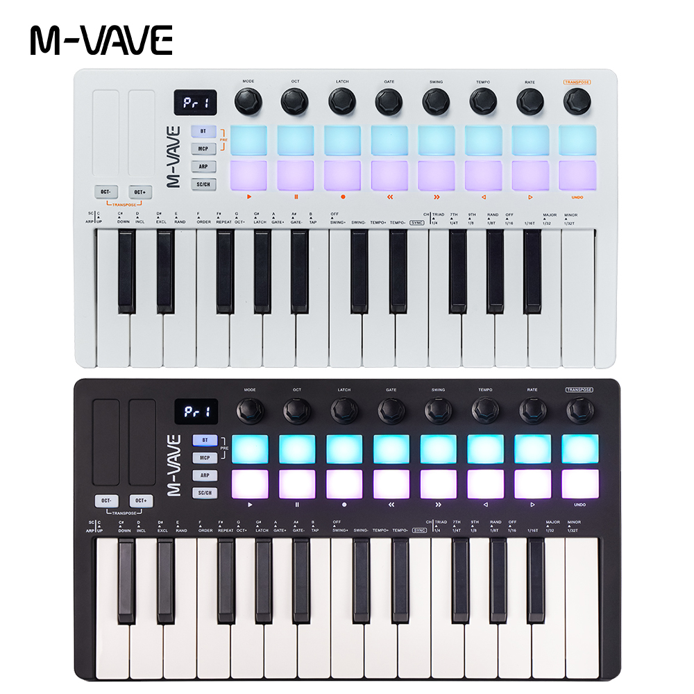 Controlador de Teclado MIDI M- - Midi Controller Pad reseña y precio