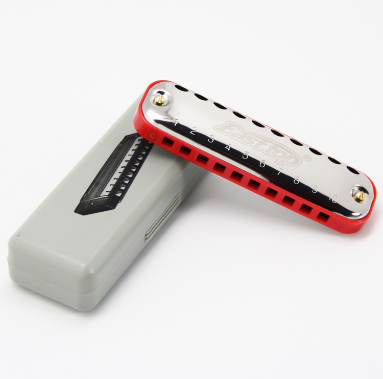 EASTTOP armónica de Blues, lla - Harmonica 10 Hole reseña y precio