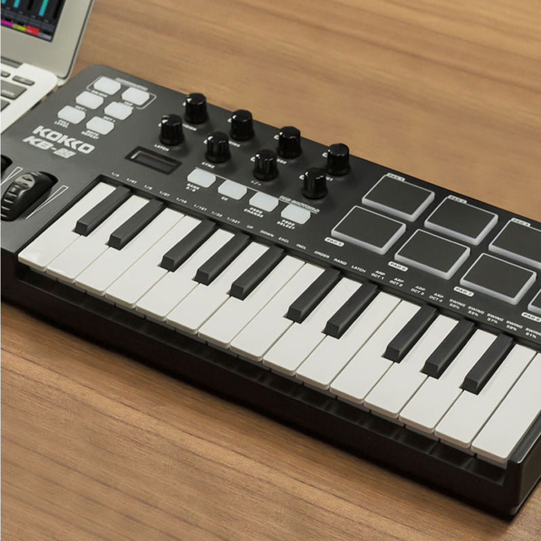 Teclado Controlador MIDI de 25 - Midi Controller Pad reseña y precio