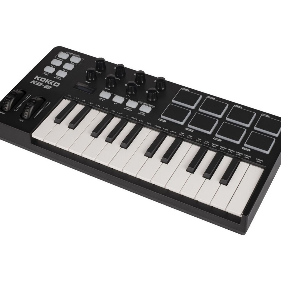 Teclado Controlador MIDI de 25 - Midi Controller Pad reseña y precio