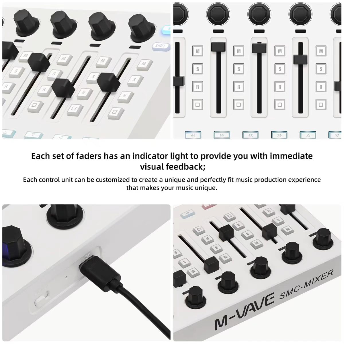 Controlador MIDI Inalámbrico M - Midi Controller Pad reseña y precio