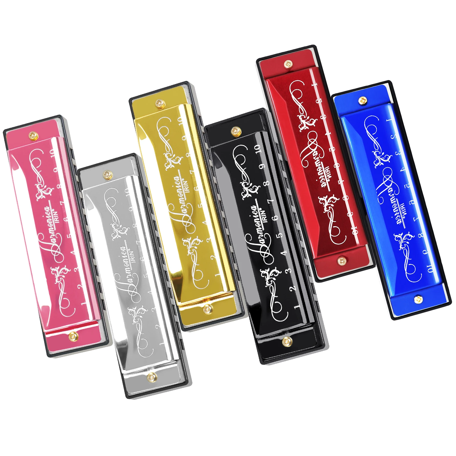 IRIN-armónica de 10 agujeros y - Harmonica 10 Hole reseña y precio