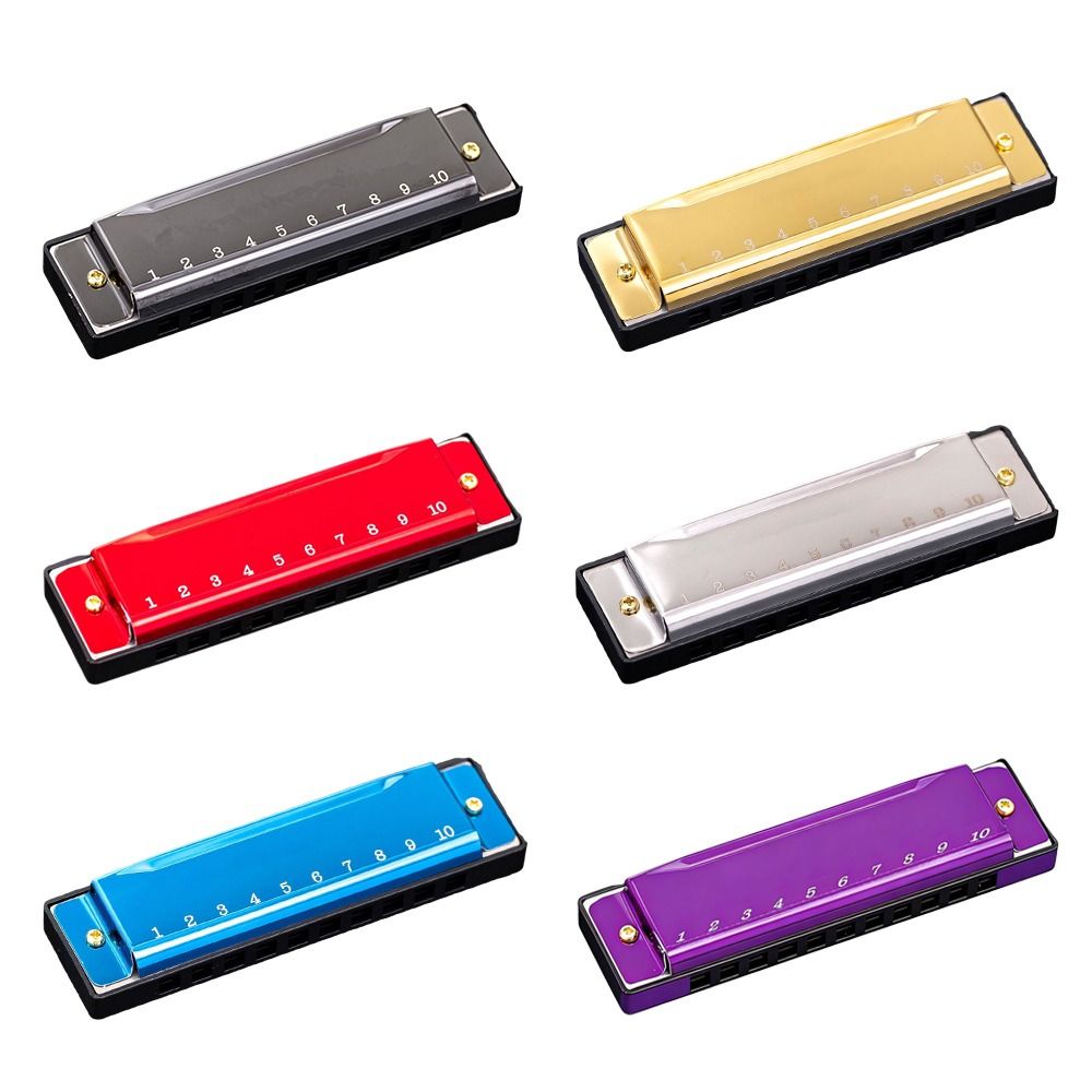 Armónica Portátil de 10 Orific - Harmonica 10 Hole reseña y precio