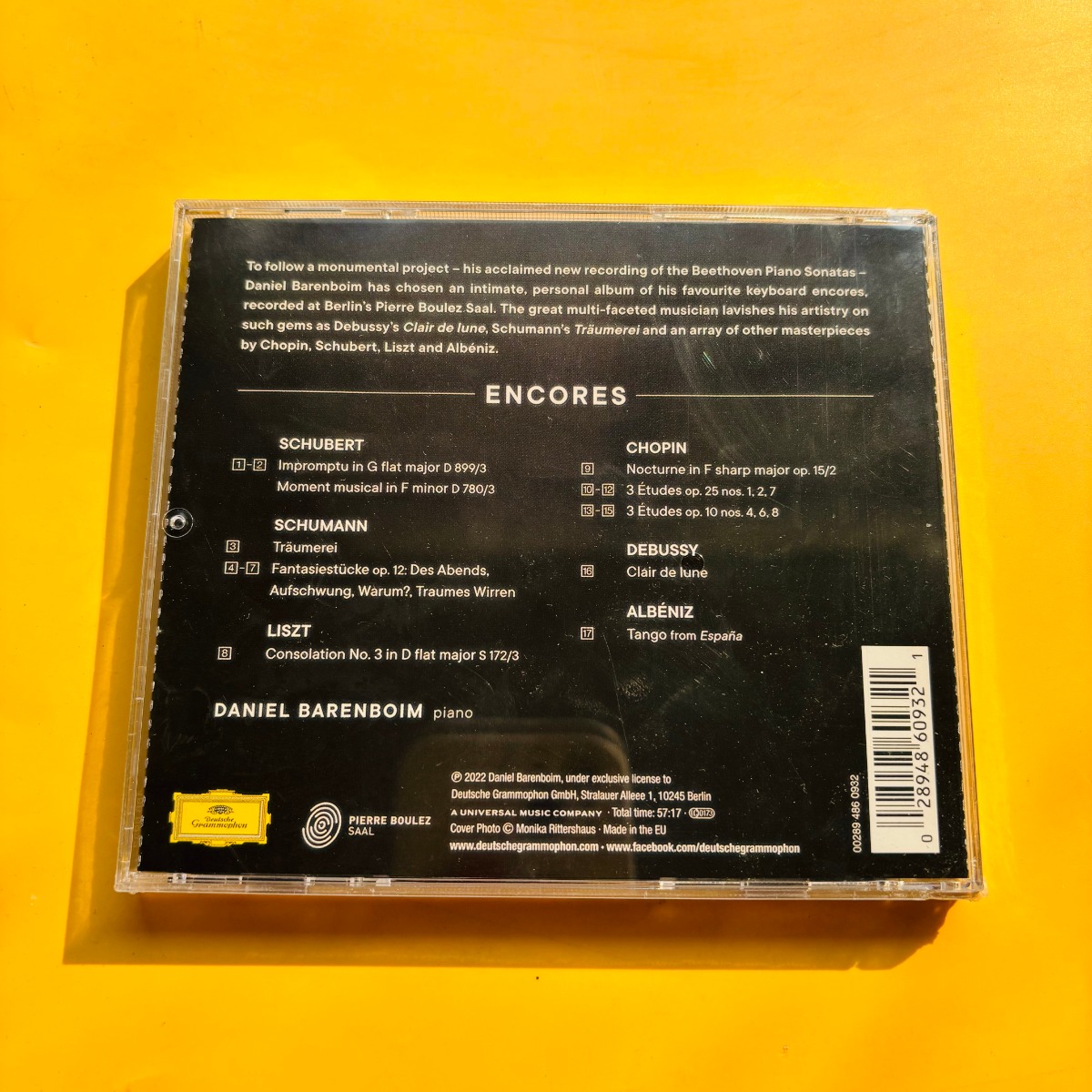 CD de Música Clásica para Pian - Audio Music New reseña y precio