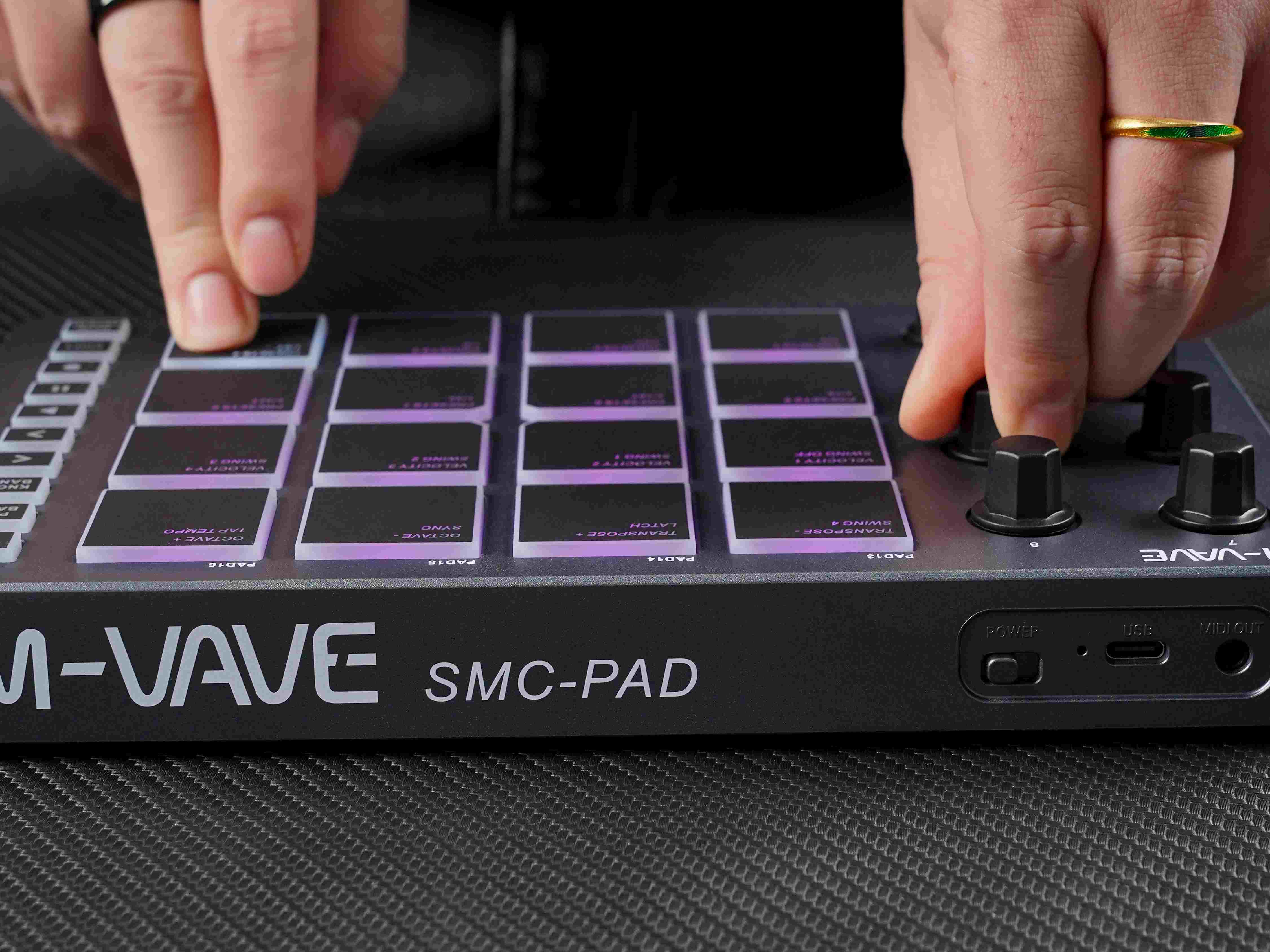 Controlador MIDI M-VAVE SMC-PA - Midi Controller Pad reseña y precio