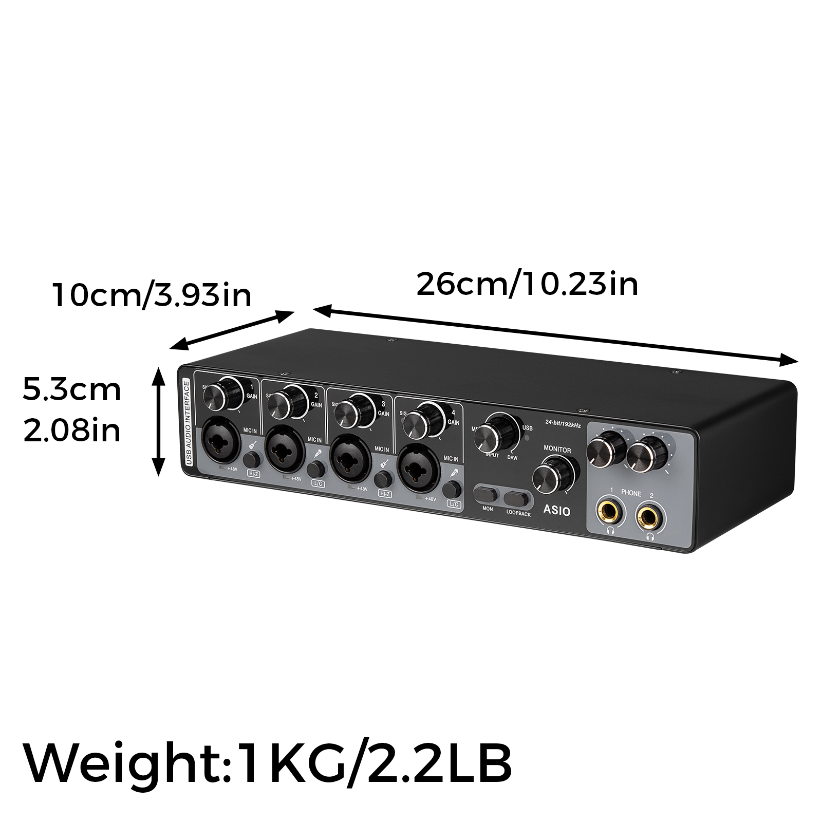 Precios de fábrica MQ44 Tarjet - Audio Interface Usb reseña y precio