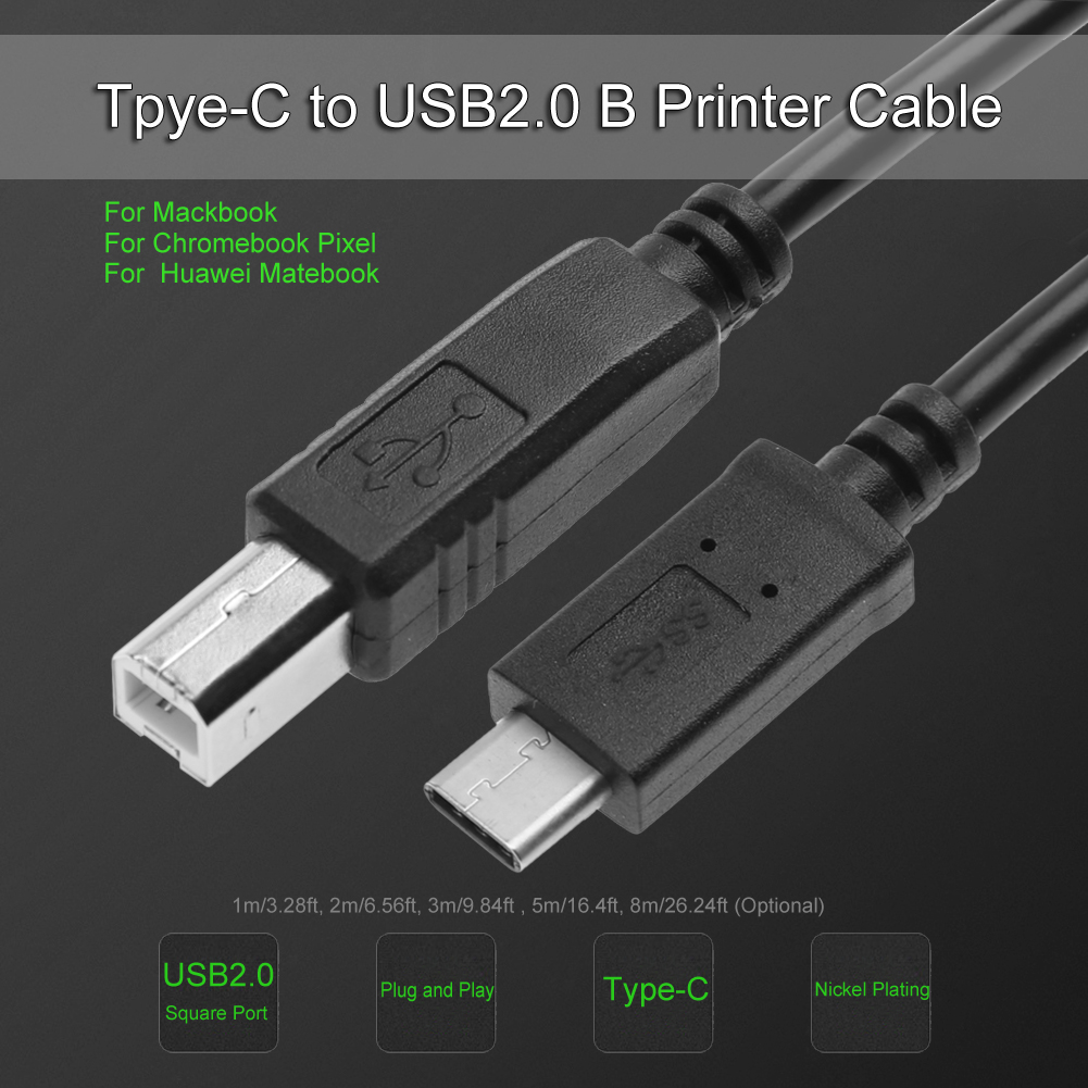 Cable de impresora USB C a USB - Midi Controller Pad reseña y precio