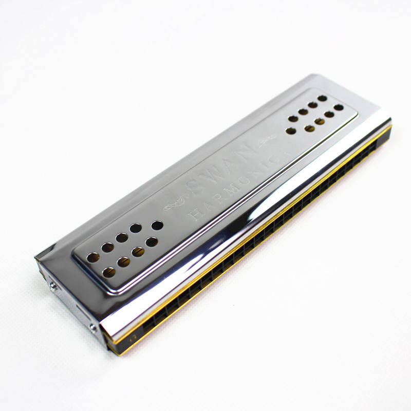 Armónica de cisne de ambos lad - Harmonica 10 Hole reseña y precio