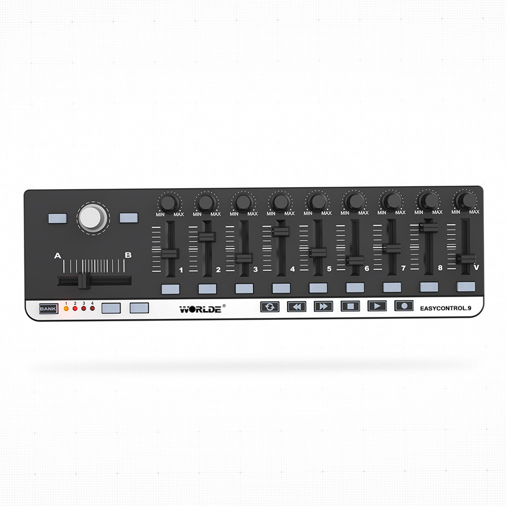 Worlde-controlador MIDI EasyCo - Midi Controller Pad reseña y precio
