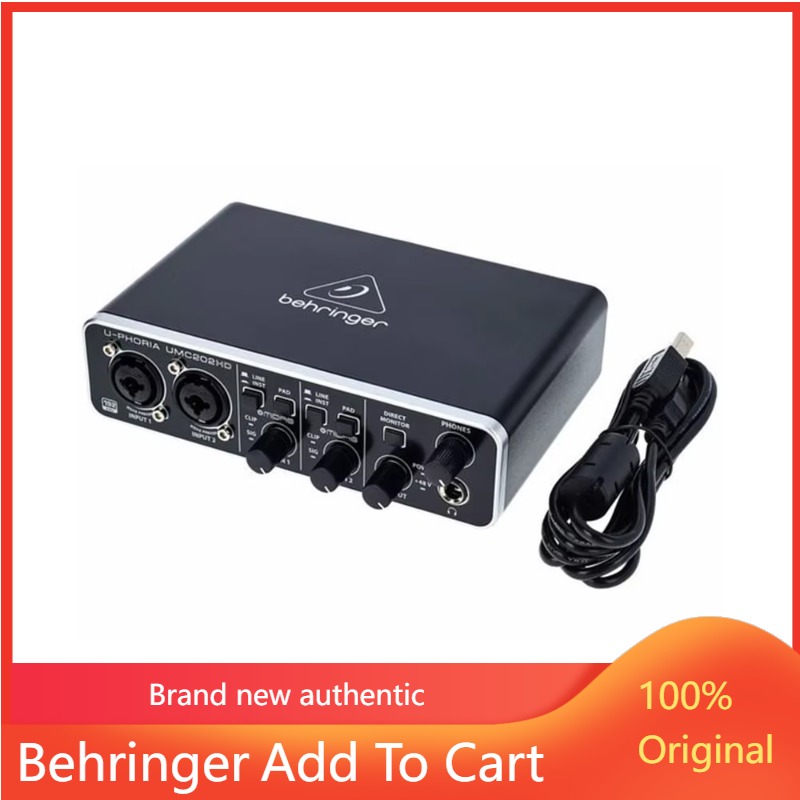 Tarjeta de Sonido Behringer U- - Audio Interface Usb reseña y precio