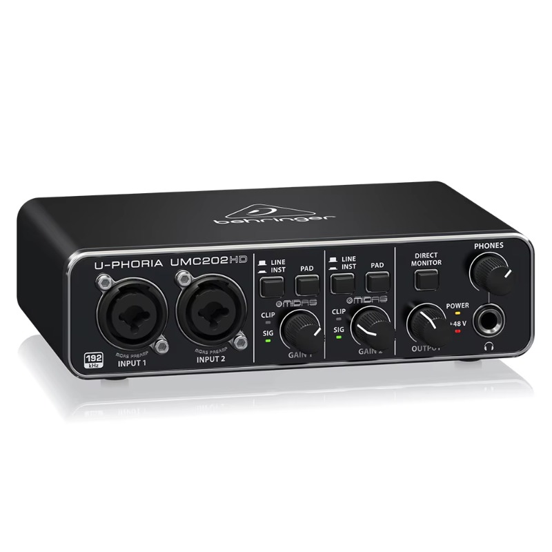 Tarjeta de Sonido Behringer U- - Audio Interface Usb reseña y precio
