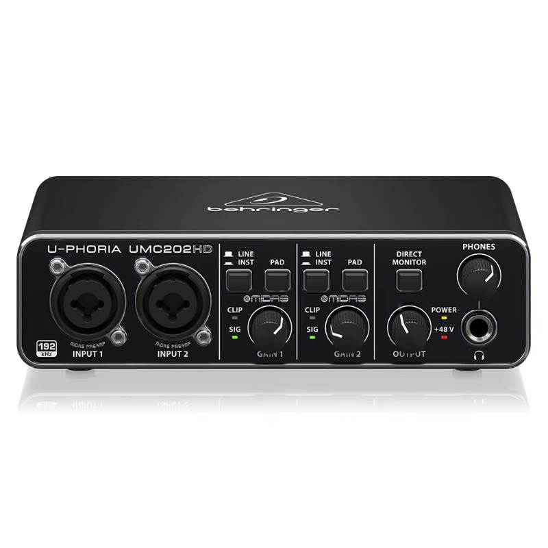 Tarjeta de Sonido Behringer U- - Audio Interface Usb reseña y precio